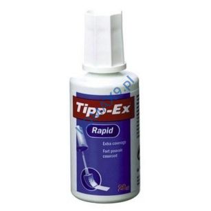 Korektor w płynie TIPP-EX Rapid z gąbką 20ml