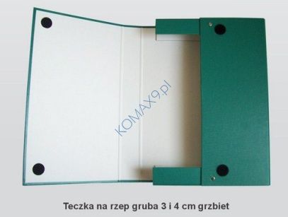 Teczka akademicka 4cm z rzepem ARO