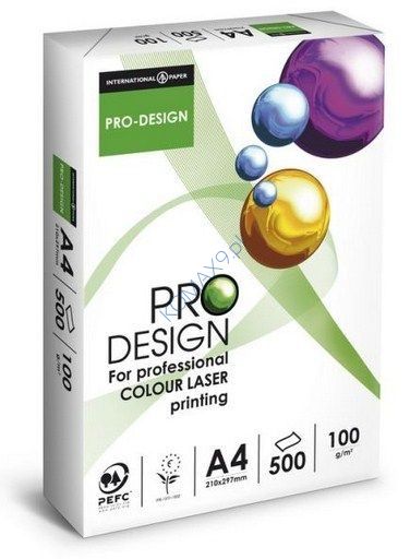 Papier ksero A4 100g Pro Design papier satynowany ryza 500 ark.