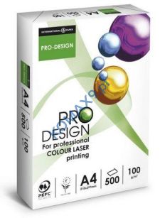 Papier ksero A4 100g Pro Design papier satynowany ryza 500 ark.