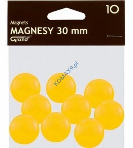 Magnesy średnica 30mm Grand 10szt