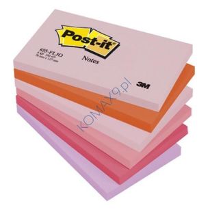 Karteczki samoprzylepne 76x127mm 3M Post-it, 6 bloczków x100 kartek