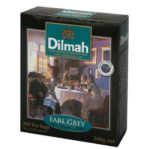 Herbata Dilmah Earl Grey czarna aromatyzowana w torebkach 100x2g