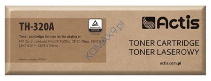 Toner HP CE320A czarny, zamiennik Actis TH-320A