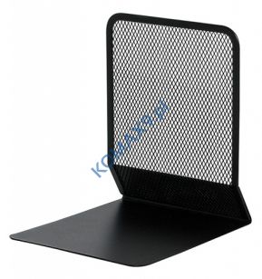 Podpórka do książek, metalowa, 130x155x165mm, Q-CONNECT Office Set czarna