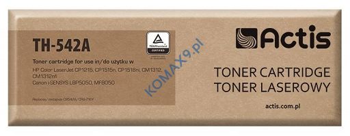 Toner HP CB542A yellow, zamiennik Actis TH-542A