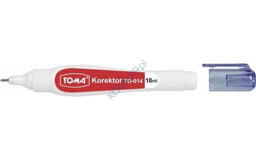 Korektor pióro metal 10ml Toma TO-014