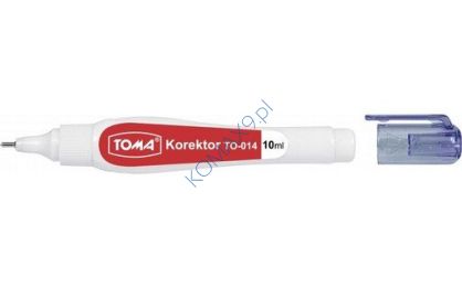 Korektor pióro metal 10ml Toma TO-014