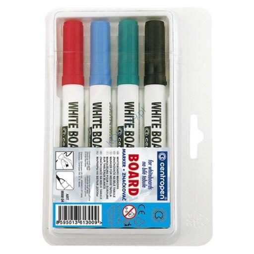 Marker do tablic Centropen BT 8559, gr. linii 2,5 mm, kpl. 4 kolory