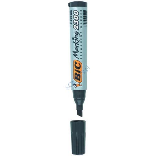 Marker Permanentny Bic 2300, ścięta końcówka, gr. linii 3,1-5,3 mm 