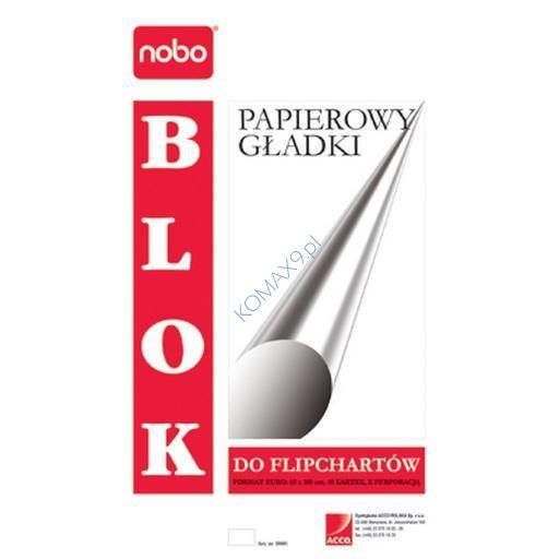 Blok Flip Chart Nobo gładki 40 kart 