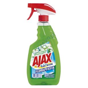 Płyn do szyb Ajax Flpral Fiesta zielony 500ml