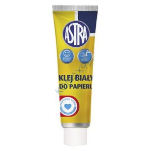 Klej w tubie Astra 40ml, biały