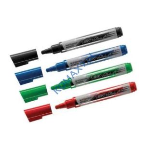 Marker do tablic Bic Velleda Liquid Ink Tank 4szt