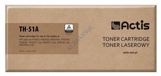 Toner HP Q7551A czarny, zamiennik Actis TH-51A