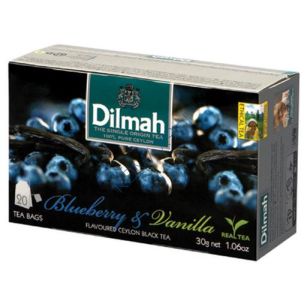 Herbata Dilmah Aromat Jagody i Wanilii, 20x1,5g