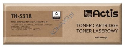 Toner HP CC531A cyan, zamiennik Actis TH-531A