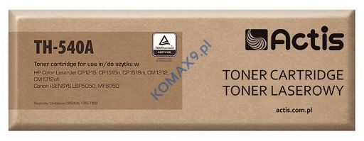 Toner HP CB540A czarny, zamiennik Actis TH-540A