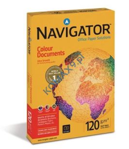 Papier ksero A4 120g Navigator Color Documents ryza 250 ark.