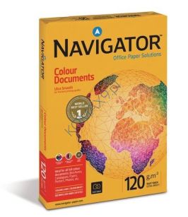 Papier ksero A4 120g Navigator Color Documents ryza 250 ark.