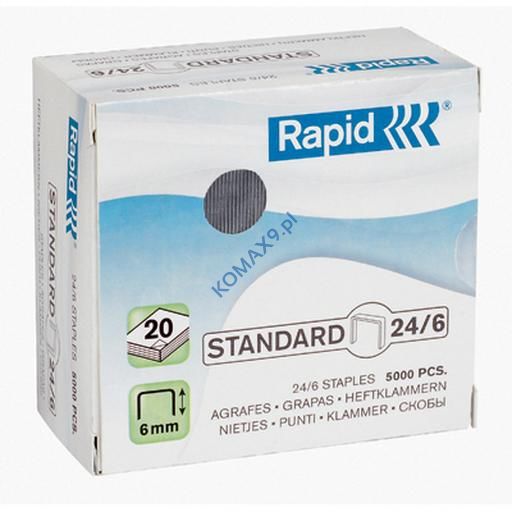 Zszywki Rapid Standard 26/6, 5000szt