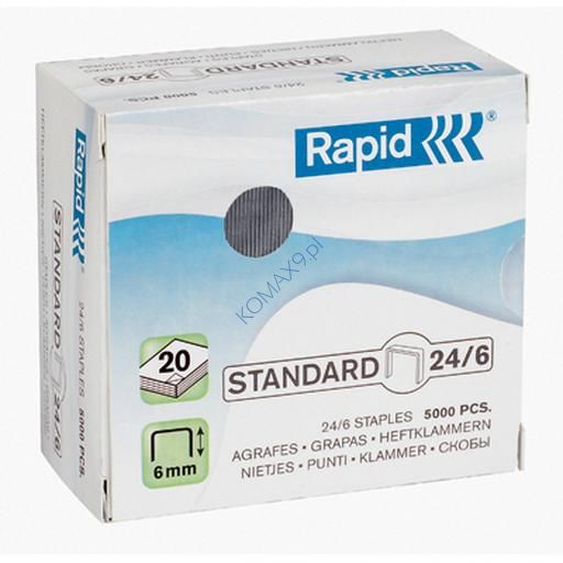 Zszywki Rapid Standard 26/6, 5000szt