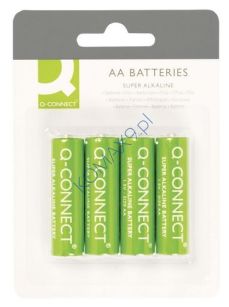 Baterie alkaliczne AA Q-Connect 1,5V  LR06, 4szt.