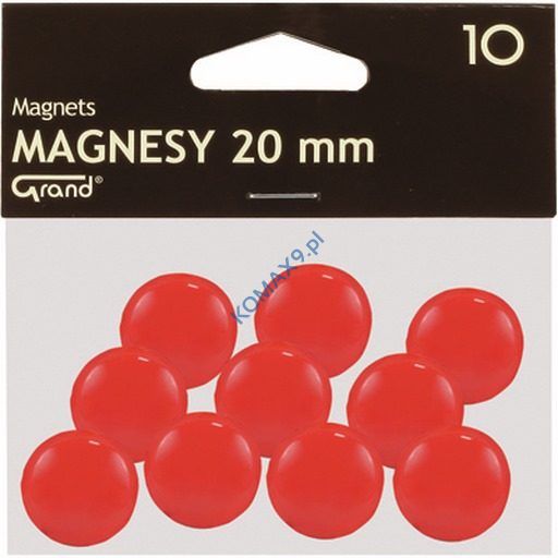 Magnesy średnica 20mm Grand 10szt