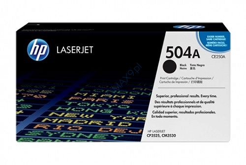 Toner HP CE250A czarny HP CP3525/CM3530 