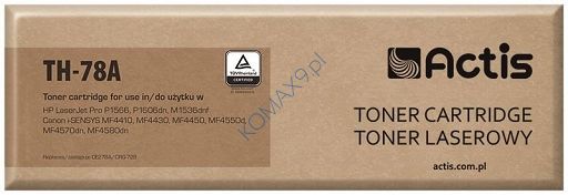 Toner HP CE278A czarny, zamiennik Actis TH-78A