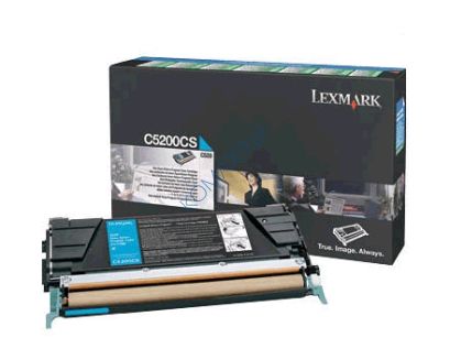 Toner Lexmark C530 C5200CS cyan 1.5K 