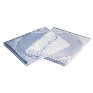 Pudełko na CD Esselte 5x142x125mm przezroczyste