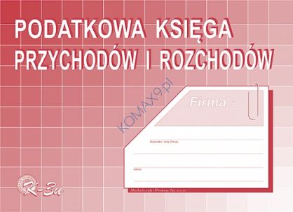 Druk Podatkowa Księga Przychodów i Rozchodów A5 K3u MiP