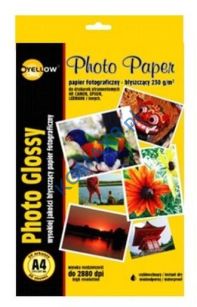 Papier fotograficzny A4 230g błyszczący YellowOne 4G230