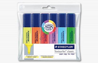 Zakreślacz Staedtler Textsurfer kpl=6 kolorów