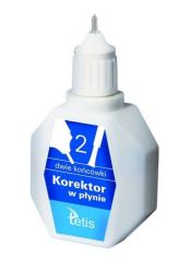 Korektor w płynie 2 końcówki Tetis BK101MP 20ml