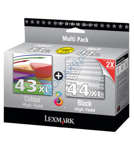 Tusz Lexmark nr43XL+ 44XL 