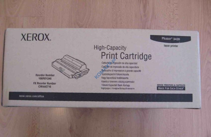 Toner Xerox 3428  8k 106R01246  