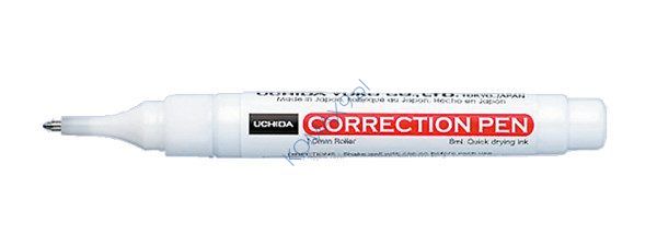 Korektor w pisaku z metalową końcówką Uchida CP10 8ml