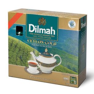 Herbata Dilmah Ceylon Gold czarna 100x2g w saszetkach