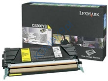 Toner Lexmark C530 C5200YS Yellow 5K