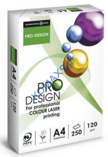 Papier ksero A4 120g Pro Design papier satynowany ryza 250 ark.