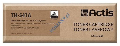 Toner HP CB541A cyan, zamiennik Actis TH-541A