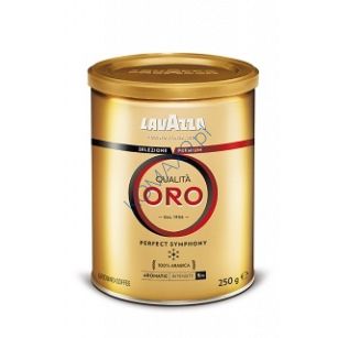 Kawa LAVAZZA QUALITA ORO, mielona, w puszce, 250 g