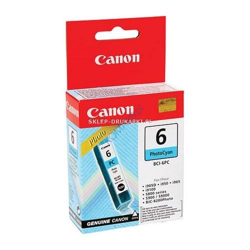 Tusz Canon BCI-6PC cyan foto 